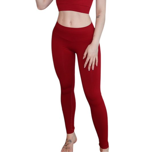 Nyah Leggings x Burgundy